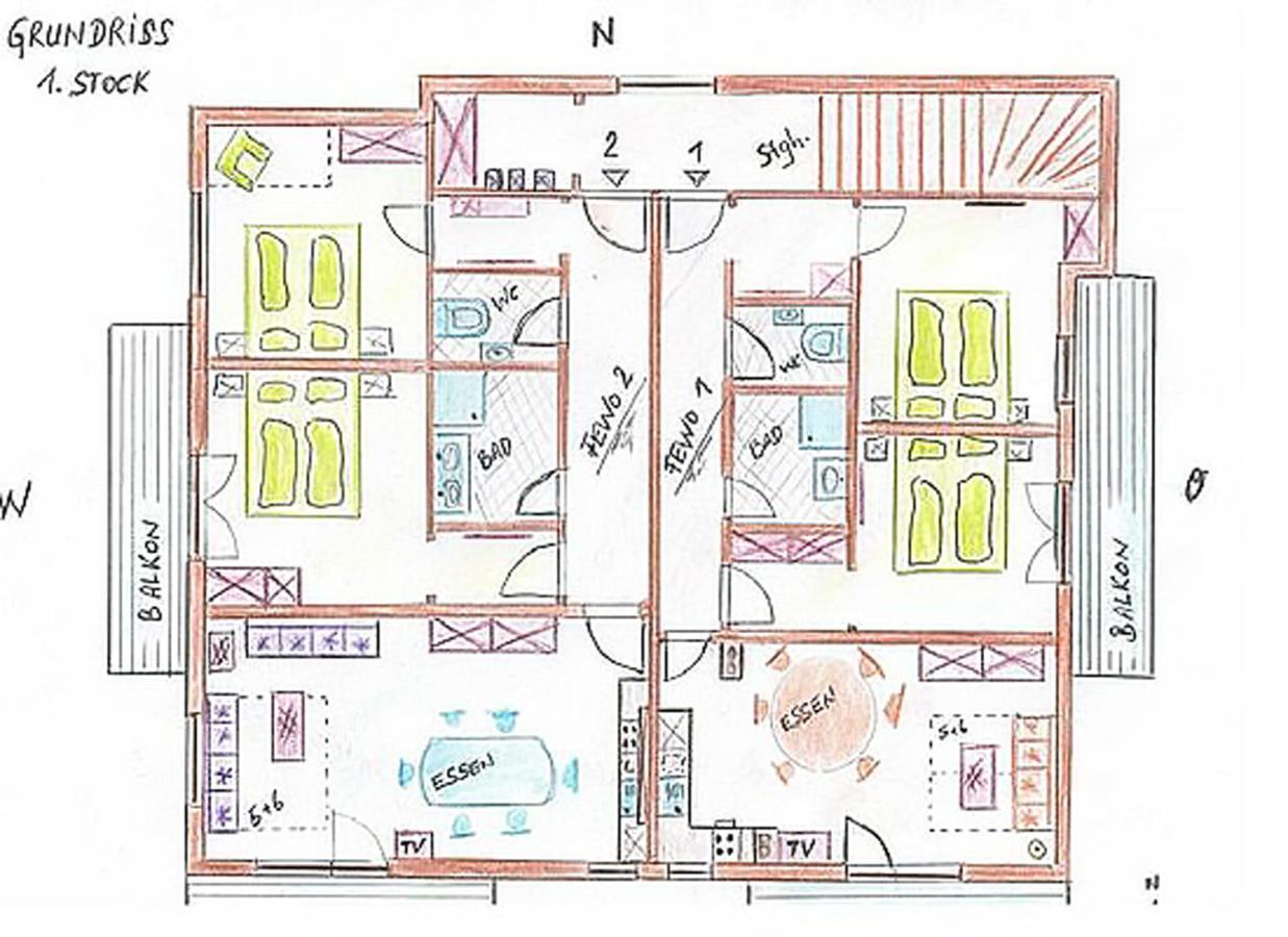 Appartement Kuen Zell am Ziller Luaran gambar